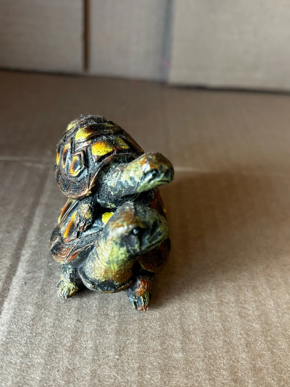 Adorable Miniature Collectible Turtle Figurine